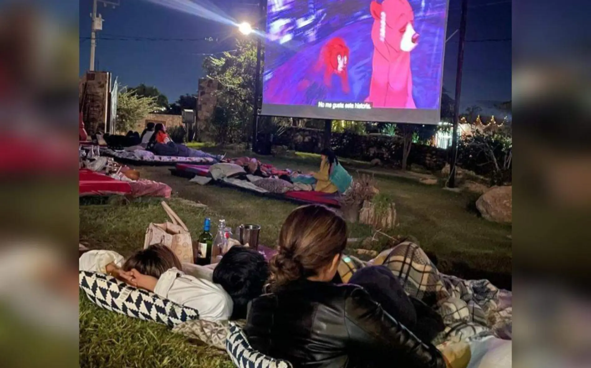 Cine al aire libre Los Patios